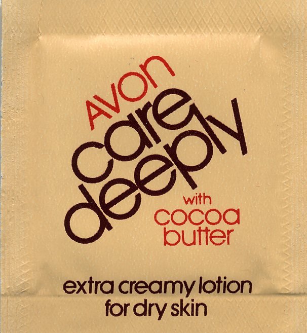 Avon Sample Care Deeply with Cocoa Butter Extra Creamy Lotion