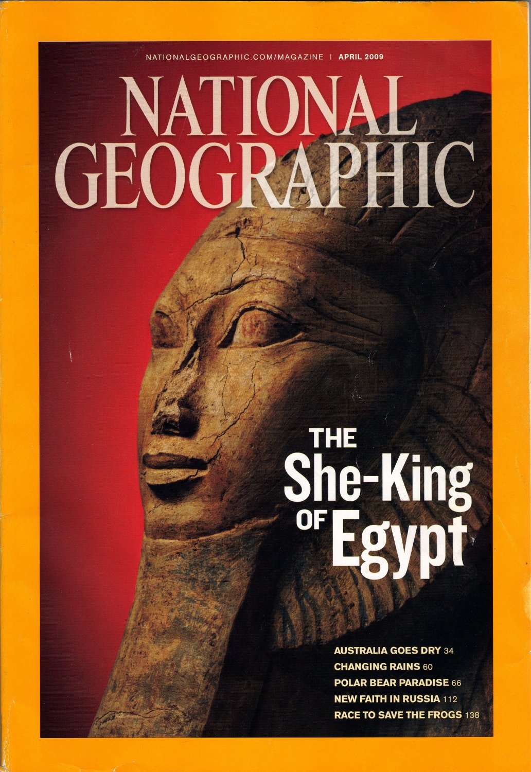 National Geographic April 2009-The She King Of Egypt