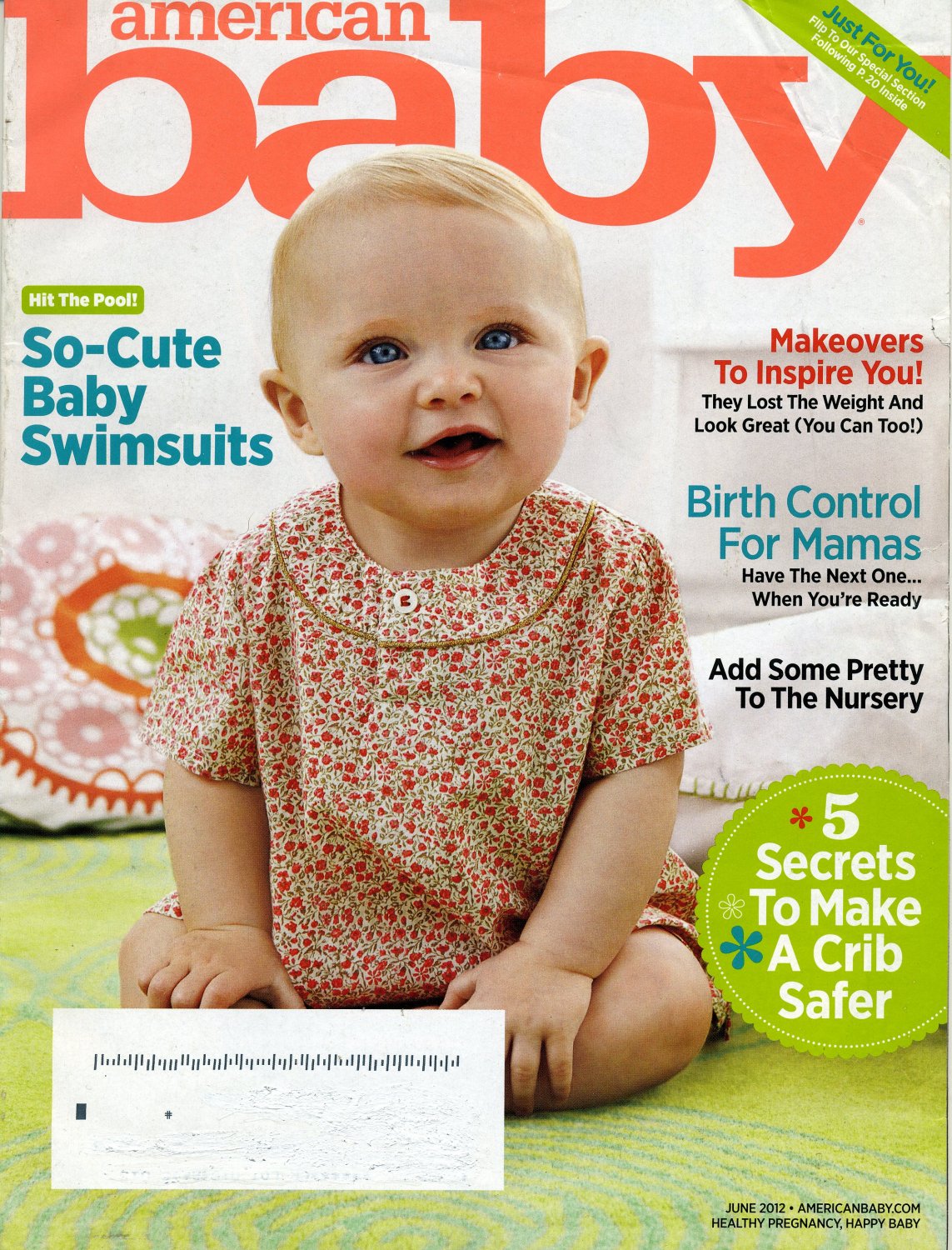 American Baby Magazine June 2012-Birth Control For Mamas!