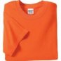 Orange - S Sleeve, One Color Logo Printed Back & Front