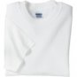 White - S Sleeve, One Color Logo Printed Back & Front