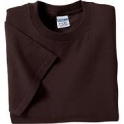 Dark Chocolate - S Sleeve, One Color Logo Printed Back & Front