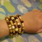 Handmade Natural Wood Elements Bracelet