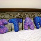 Bubble Alphabet Pillow