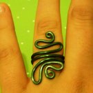 Emerald Green Serpentine Ring