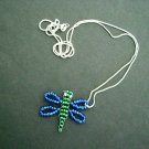 Dragonfly Pendant (w/ chain)