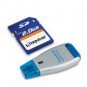 KINGSTON 2GB (SD)SECURE DIGITAL MEMORY CARD WITH TRAVEL LITE READER