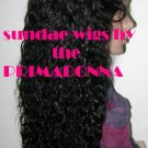 #1 18inch curly Indian Remy 100% Full Lace Wig