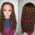 18inch curly brand new Full Lace 100% Indian Remy