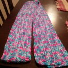 Bright muticolored long scarf