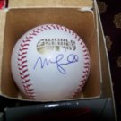 Mike Lowell & Jason Varitek Signed OMLB Red Sox 2007 WS Ball