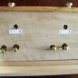WOODEN MECHANICAL ANALOG CHESS CLOCK TIMER NEW MODEL