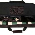 CHESS SET PIECES BOARD DELUXE BAG MECHANICAL CLOCK NEW