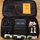 CHESS SET 4" XXXX HEAVY PIECES BOARD BAG GST-II  CLOCK