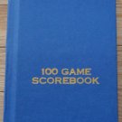 SCOREBOOK HARDCOVER SCORE BOOK CHESS 100 GAMES 80 MOVE