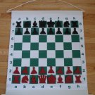 LARGE MAGNETIC DEMO DEMONSTRATION CHESS BOARD/CASE
