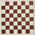 *BROWN* VINYL TOURNAMENT CHESS BOARD HIGH QUALITY *NEW*