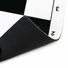 20" Soft MousePad Chess Board  - Dark Blue Navy/White