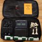 CHESS SET 4" HEAVY PIECES LUXURY BOARD BAG GST-II CLOCK