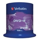VERBATIM DVD+R 200 PACK 2X 100 4.7GB 120 MIN MEDIA 16x
