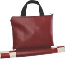 CHESS PIECES BOARD BAG WOODEN MECHANICAL CLOCK SET