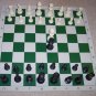 SET  XXX CHESS PIECES BOARD DELUXE BAG DIGITAL CLOCK