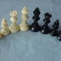 SET  XXX CHESS PIECES BOARD DELUXE BAG DIGITAL CLOCK