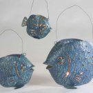 Metal Fish Candleholders