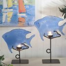 Dark Blue Glass Fish