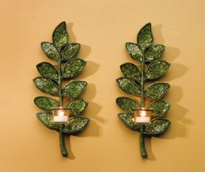 Aspen Leaf Wall Sconce