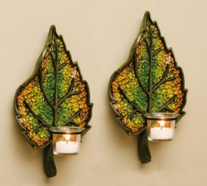 Banana Leaf Wall Sconce