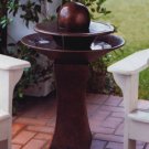 Faux Copper Floor Fountain