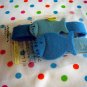 Blue felt fish bento box belt set