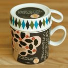 Shinzi Katoh upside-down tree and bee cafe mug