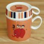Shinzi Katoh upside-down three children cafe mug