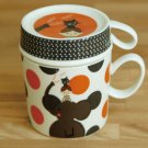 Shinzi Katoh upside-down greeting cafe mug