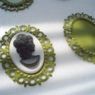Lot of 6 25x18 Sweet Pea Green