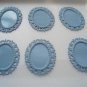 Baby Blue New Setting Lot of 6 25x18