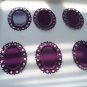 New Setting Lot of 6 25x18 Plum