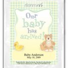 Our Baby Has Arrived-Gingham-Neutral