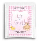 It's A Girl-Gingham-Pink
