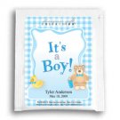 It's a Boy-Gingham-Blue