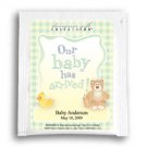 Our Baby Has Arrived-Gingham-Neutral