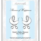 Showers Of Happiness-Stripes-Blue-Twins