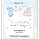 Pink or Blue-Clothes Line