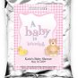 A Baby Is Brewing-Gingham-Pink