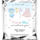 Pink or Blue-Clothes Line