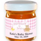 Mommy To Bee-Gingham-Pink