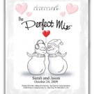 The Perfect Mix-Kissing Snow Couple