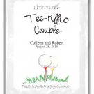 Tee-riffic Couple-Two Golf Balls on Tees